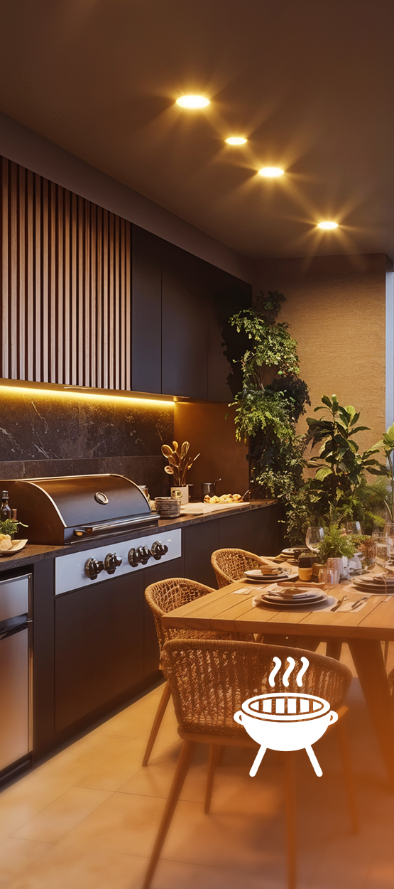 Imveis com Varanda Gourmet